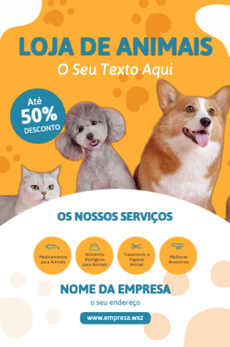 Loja de animais Frente