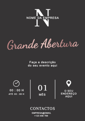 Grande Abertura Frente