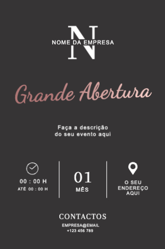 Grande Abertura Frente