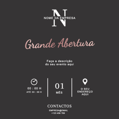 Grande Abertura Frente