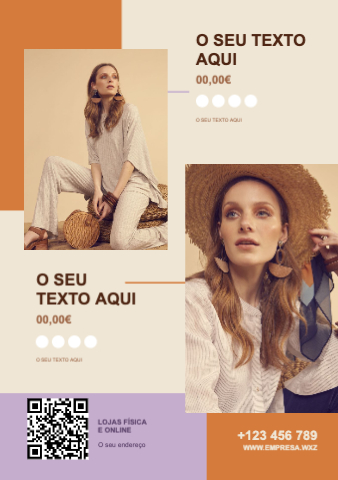 Campanha Sazonal / Saldos Verso