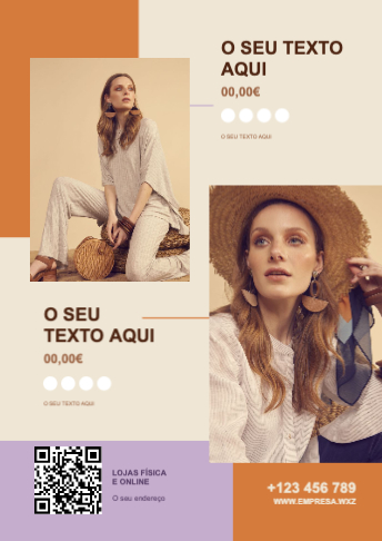 Campanha Sazonal / Saldos Verso