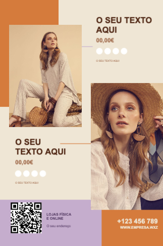 Campanha Sazonal / Saldos Verso