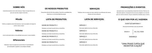 Layout simples Interior