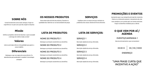 Layout simples Interior