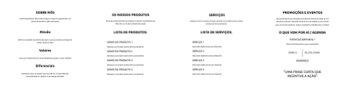 Layout simples Interior