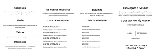 Layout simples Interior