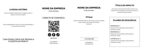 Layout simples Exterior