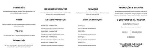 Layout simples Interior