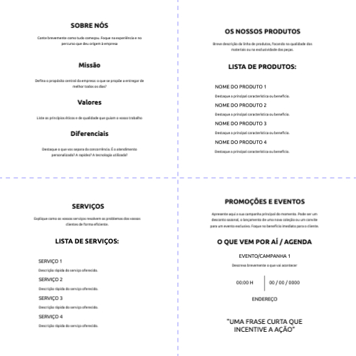 Layout simples Interior