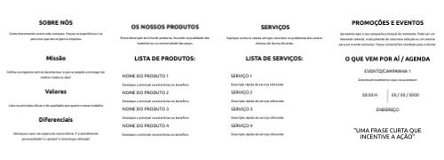 Layout simples Interior