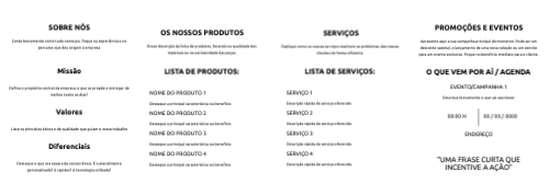 Layout simples Interior