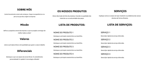 Layout simples Interior