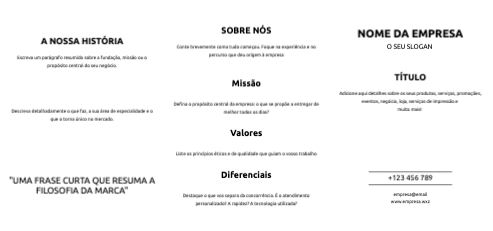 Layout simples Exterior