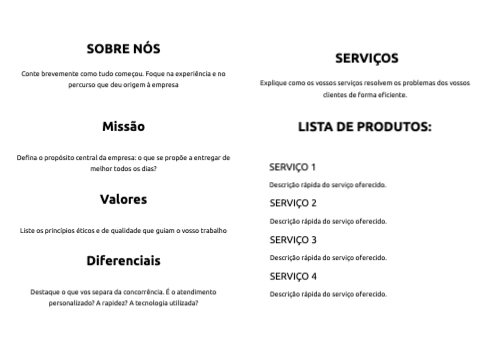 Layout simples Interior