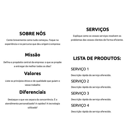 Layout simples Interior