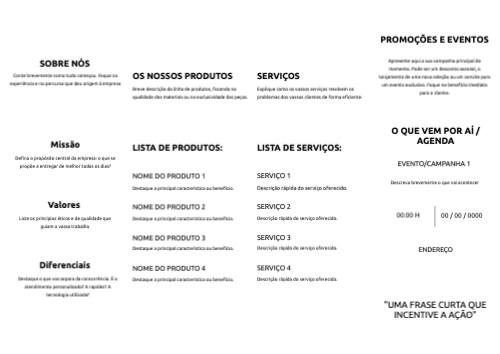 Layout simples Interior