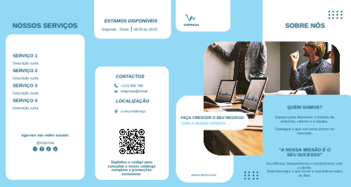 Layout de Negócios Exterior