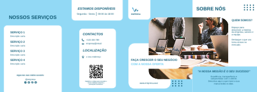 Layout de Negócios Exterior