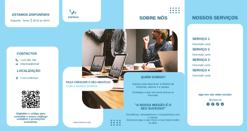 Layout de Negócios Exterior