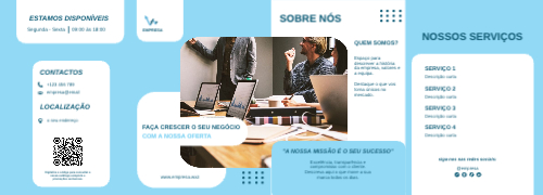 Layout de Negócios Exterior