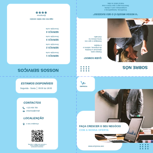 Layout de Negócios Exterior