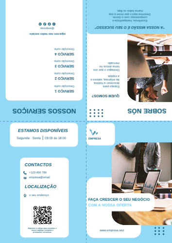 Layout de Negócios Exterior