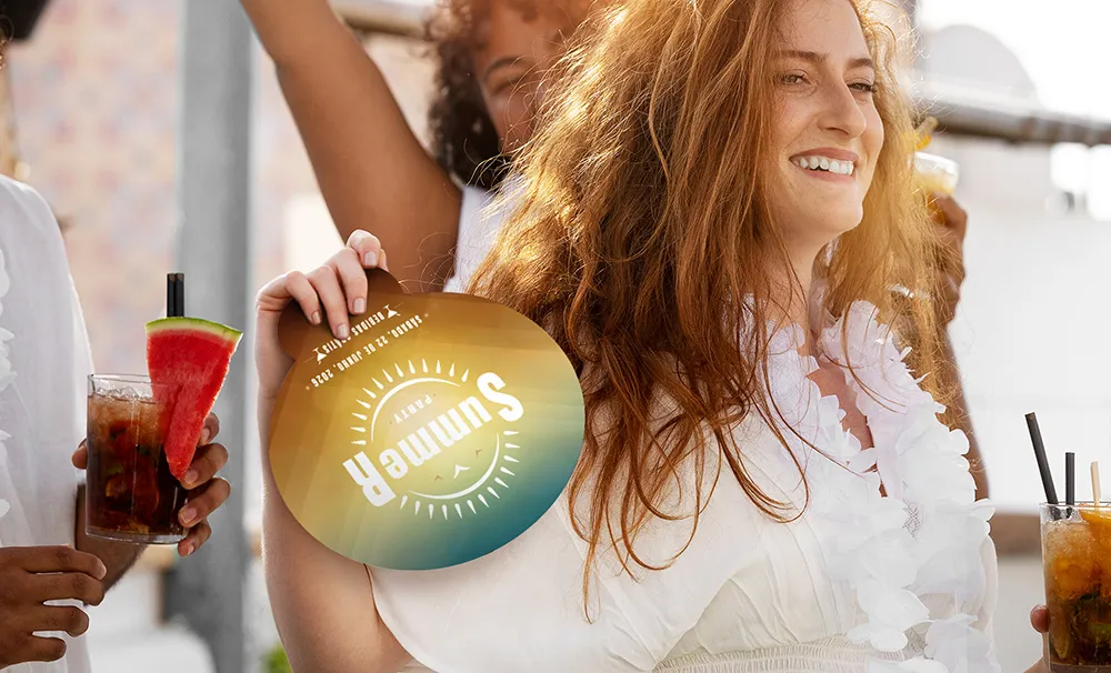 Materiais de marketing personalizados