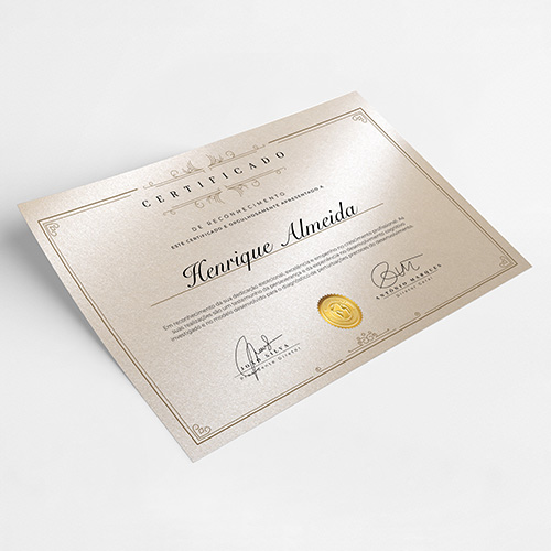 Diplomas & Certificados Personalizados
