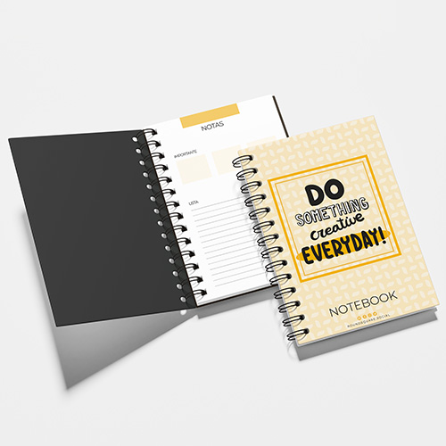 Caderno com Argolas