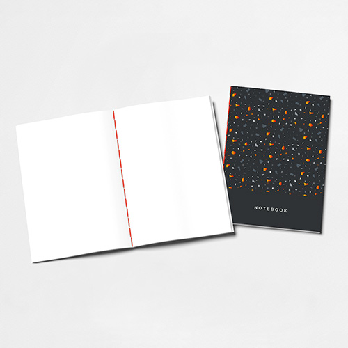 Caderno com Costura