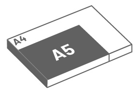 A5 (21 × 14.8 cm)