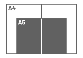 (A5) 158 x 220 mm Without Flap