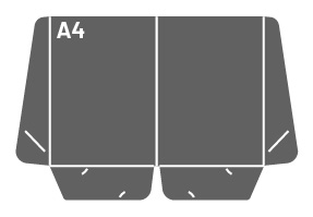 (A4) 220 x 308 mm Double Pocket