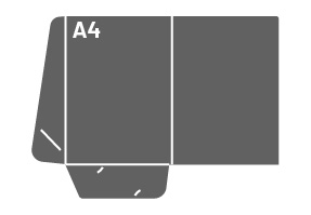 (A4) 220 x 308 mm Single Pocket