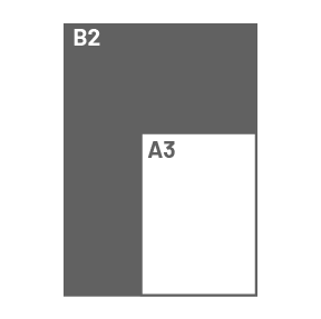 B2 (500 × 707 mm)