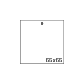 Carrée · 65 × 65 mm