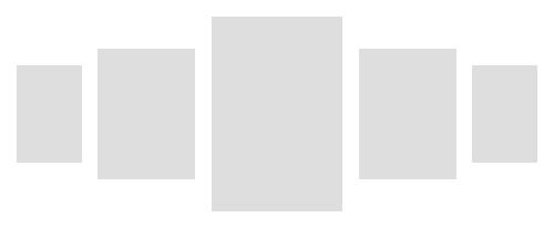 5 panel Displays - 20 x 30 cm (2), 30 x 40 cm (2), 40 x 60 cm (1)