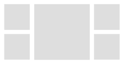 5 panel Displays - 30 x 30 cm (4), 50 x 75 cm (1)